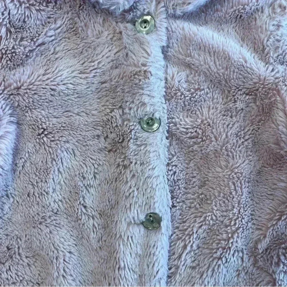 Edgehill Collection Girls pink fur coat size 2/3 - Picture 2 of 7